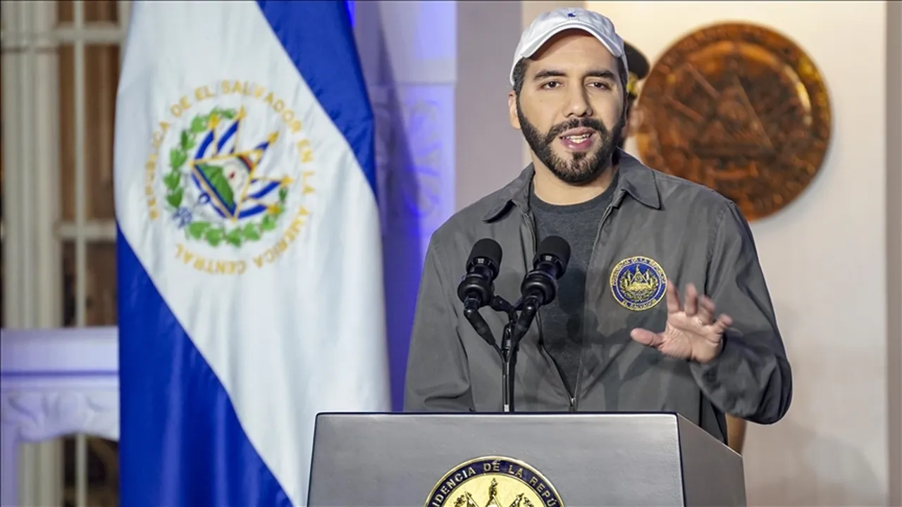 El Salvador Devlet Başkanı Nayip Bukele