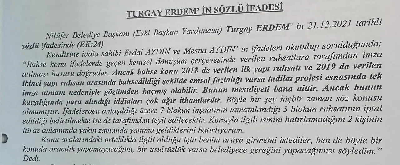 Mustafa Bozbey ilk olarak yardımcısı Turgay Erdem'i sattı! İfadelerde imza yetkisi çelişkisi