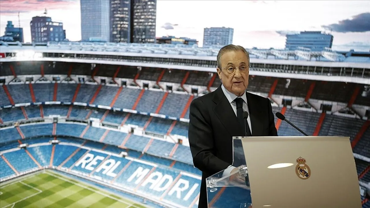 Real Madrid Başkanı Florentino Perez