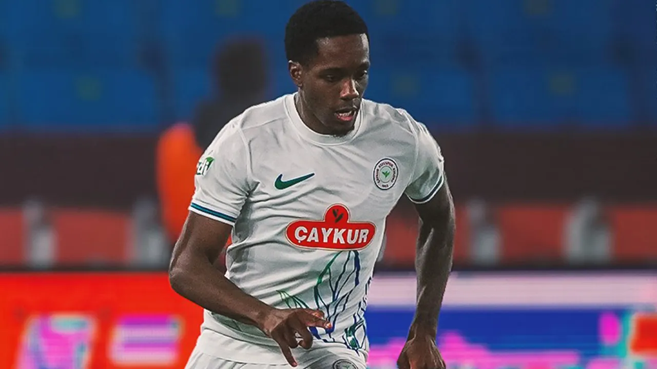 Rizespor'dan sakatlık açıklaması: Adedire Mebude'nin sağlık durumu