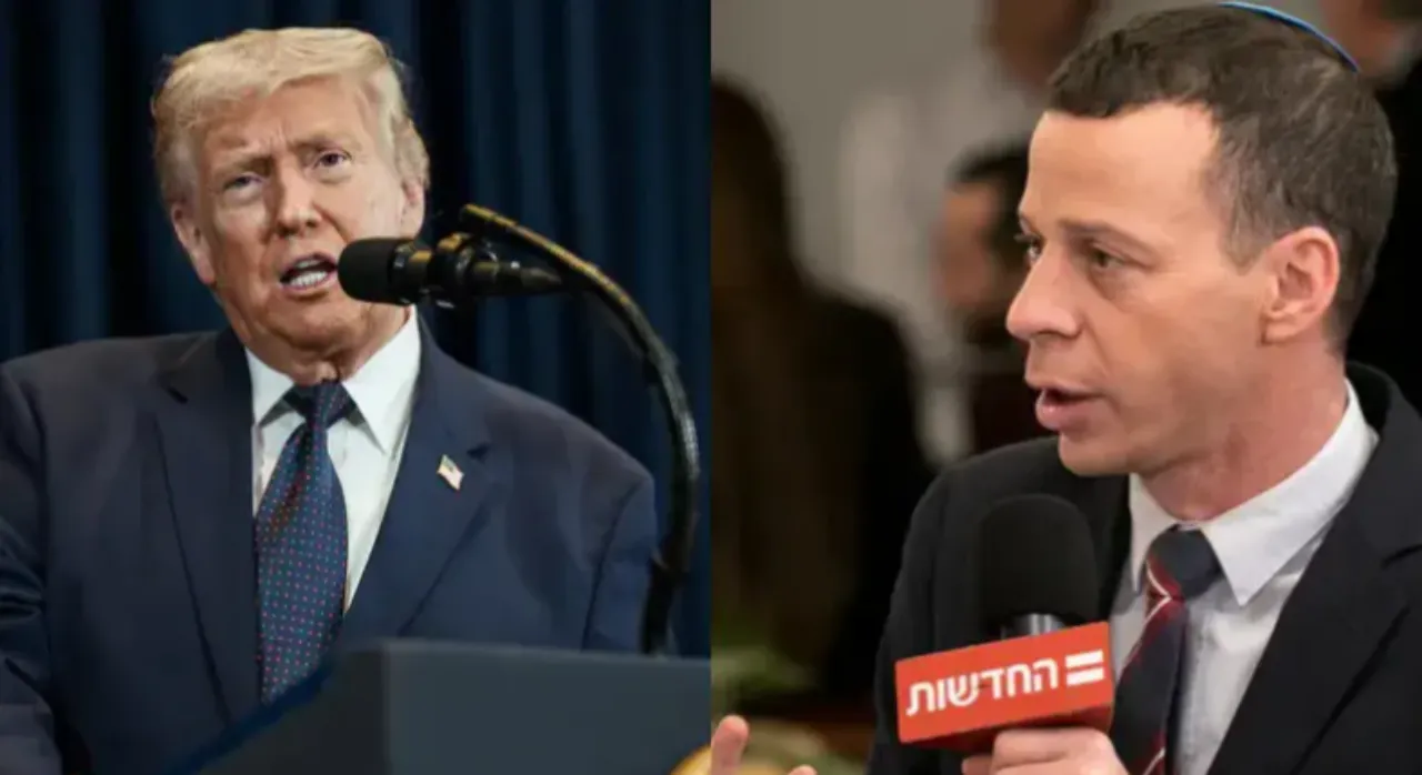 Trump’ı çileden çıkardı, ABD ordusu peşine düştü! Oklar İsrailli gazeteciye dönünce apar topar kaçtı