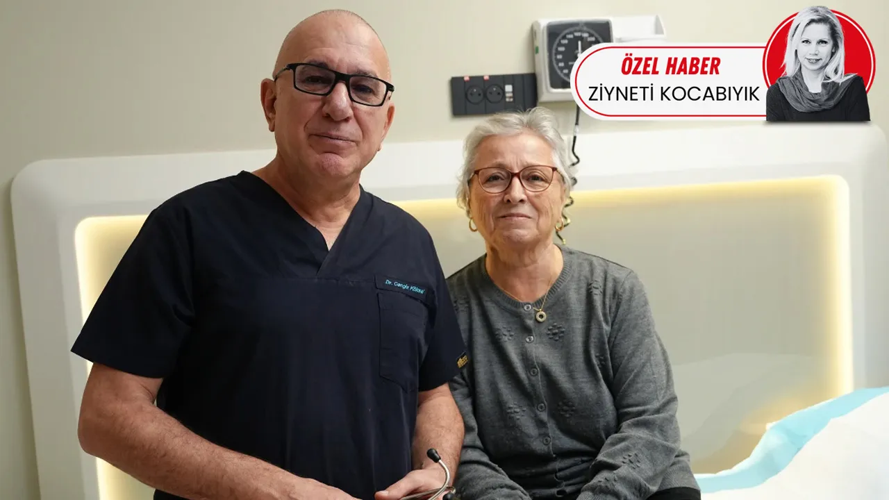 Yaşlı kadına atan kalpte kapak tamiri: 'Made in Türkiye' tekniğiyle kurtuldu