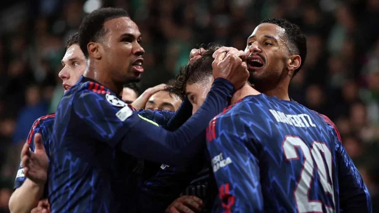 Arsenal, Portekiz'de 90+1'de güldü