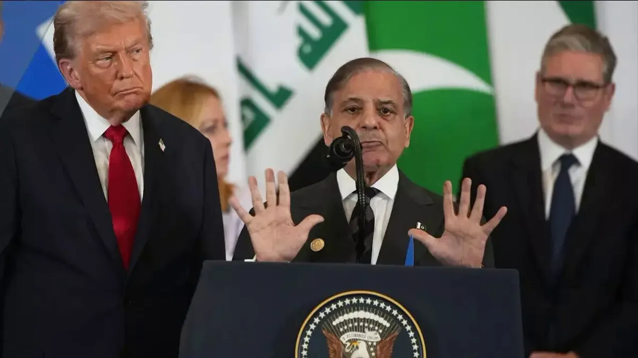Pakistan Başbakanı Şahbaz Şerif ile Donald Trump