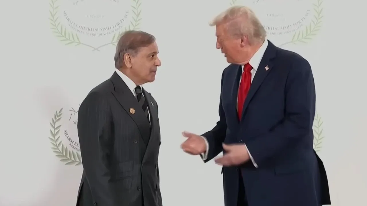 Pakistan Başbakanı Şahbaz Şerif ile ABD Başkanı Donald Trump