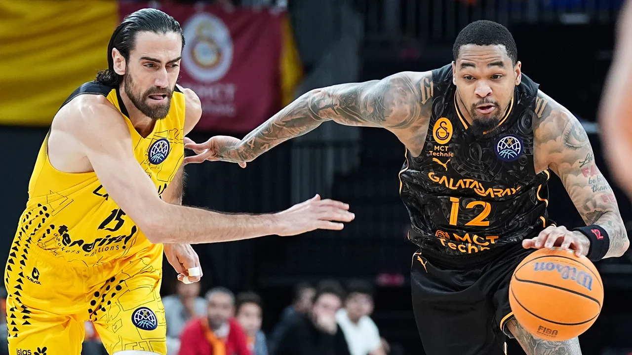 Galatasaray, Tenerife'yi devirip seride durumu eşitledi