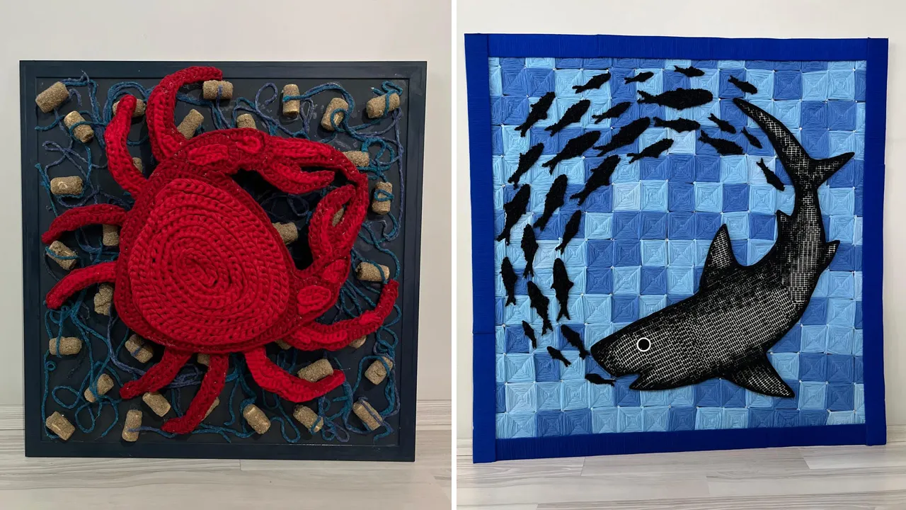 Görme engelli Serra'dan tıp dünyasını şaşırtan sergi: Görmediği okyanusun derinliklerine dokundu