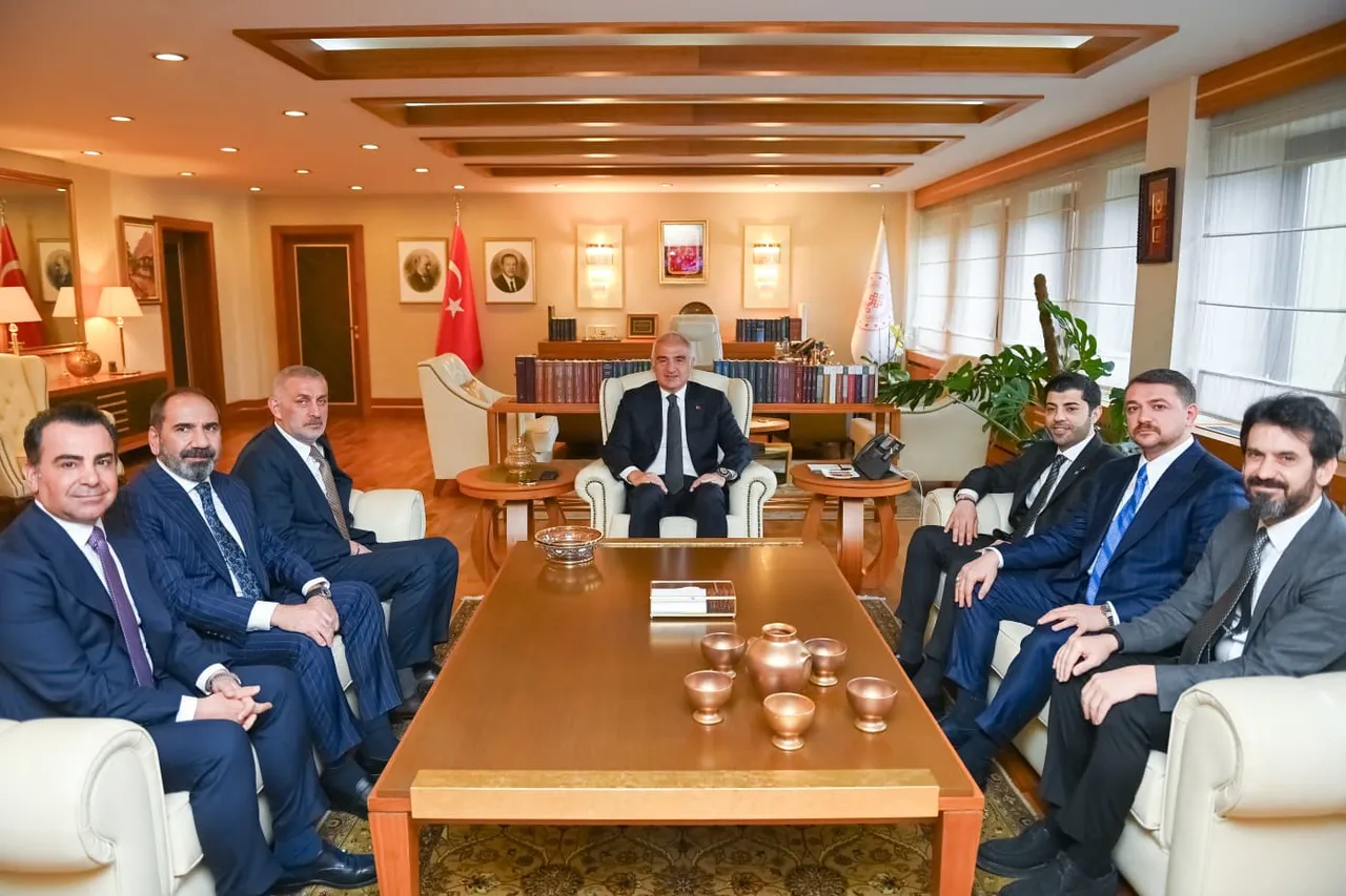 Millî Takımın gücü turizm tanıtımına yansıyacak! Bakan Ersoy TFF Başkanı Hacıosmanoğlu ile bir araya geldi