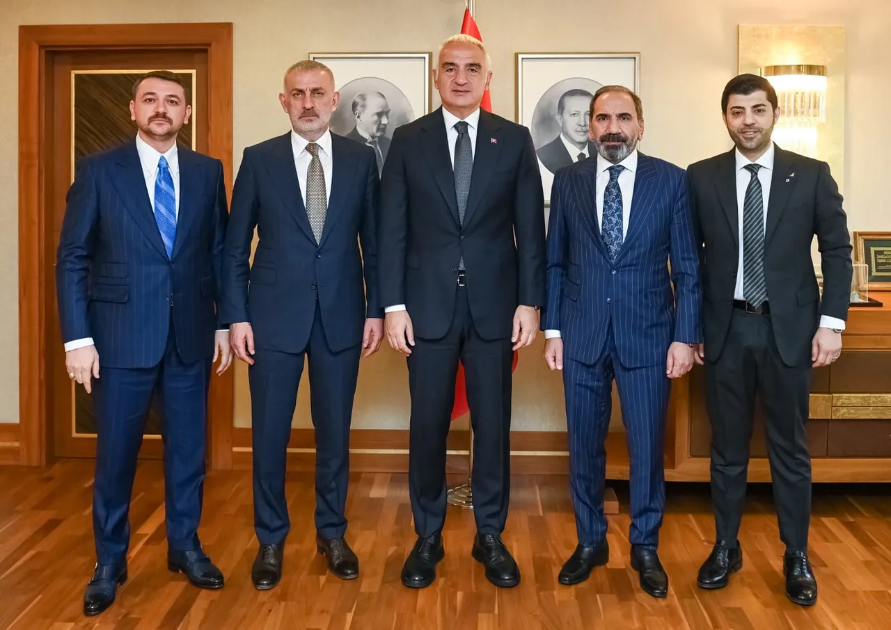 Millî Takımın gücü turizm tanıtımına yansıyacak! Bakan Ersoy TFF Başkanı Hacıosmanoğlu ile bir araya geldi