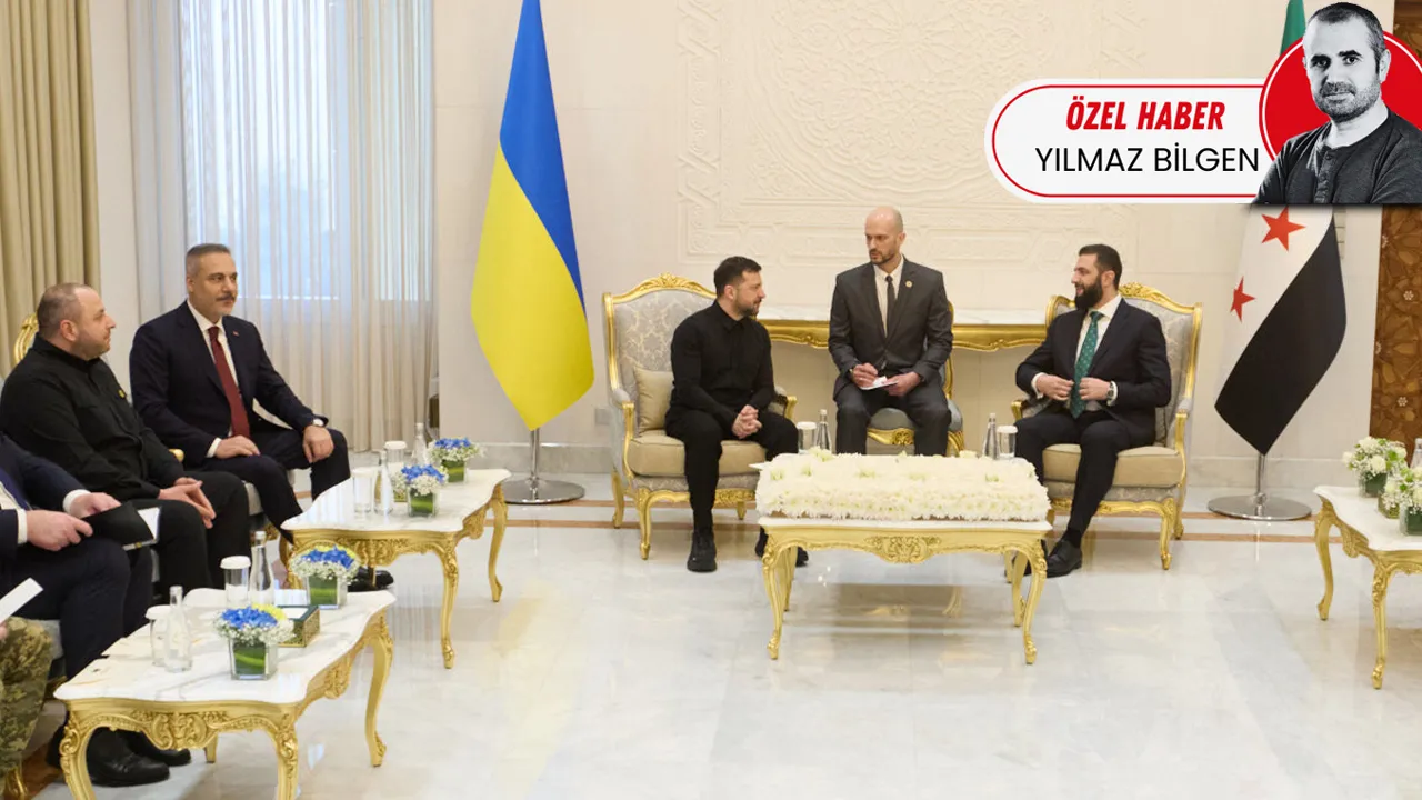 Zelenskiy’nin ziyareti büyük yankı oluşturdu: Şam’da dengeler değişiyor