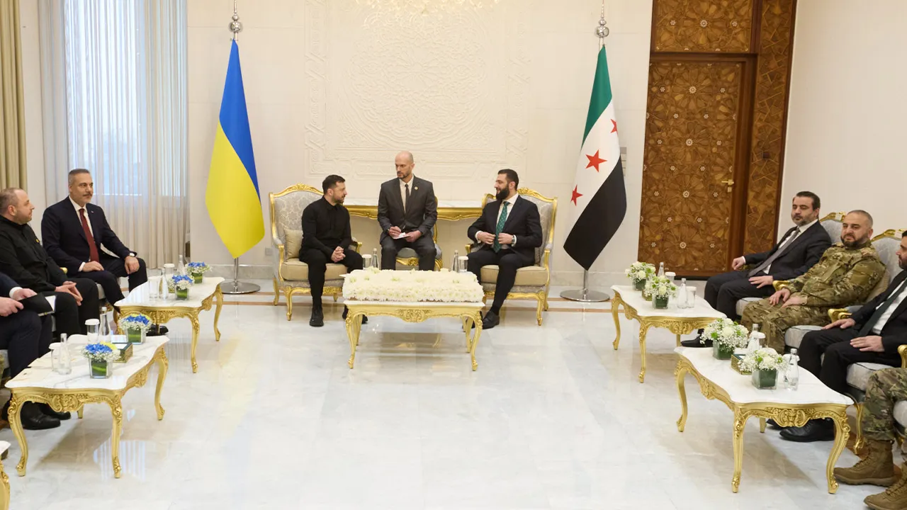 Zelenskiy’nin ziyareti büyük yankı oluşturdu: Şam’da dengeler değişiyor