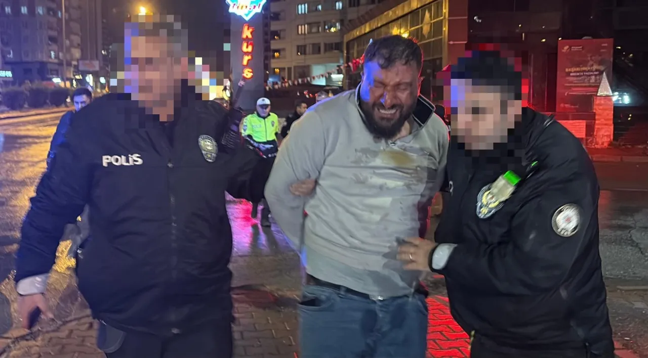 Araçla da kaçamadı yaya olarak da! Yediği ceza yarım milyona yakın