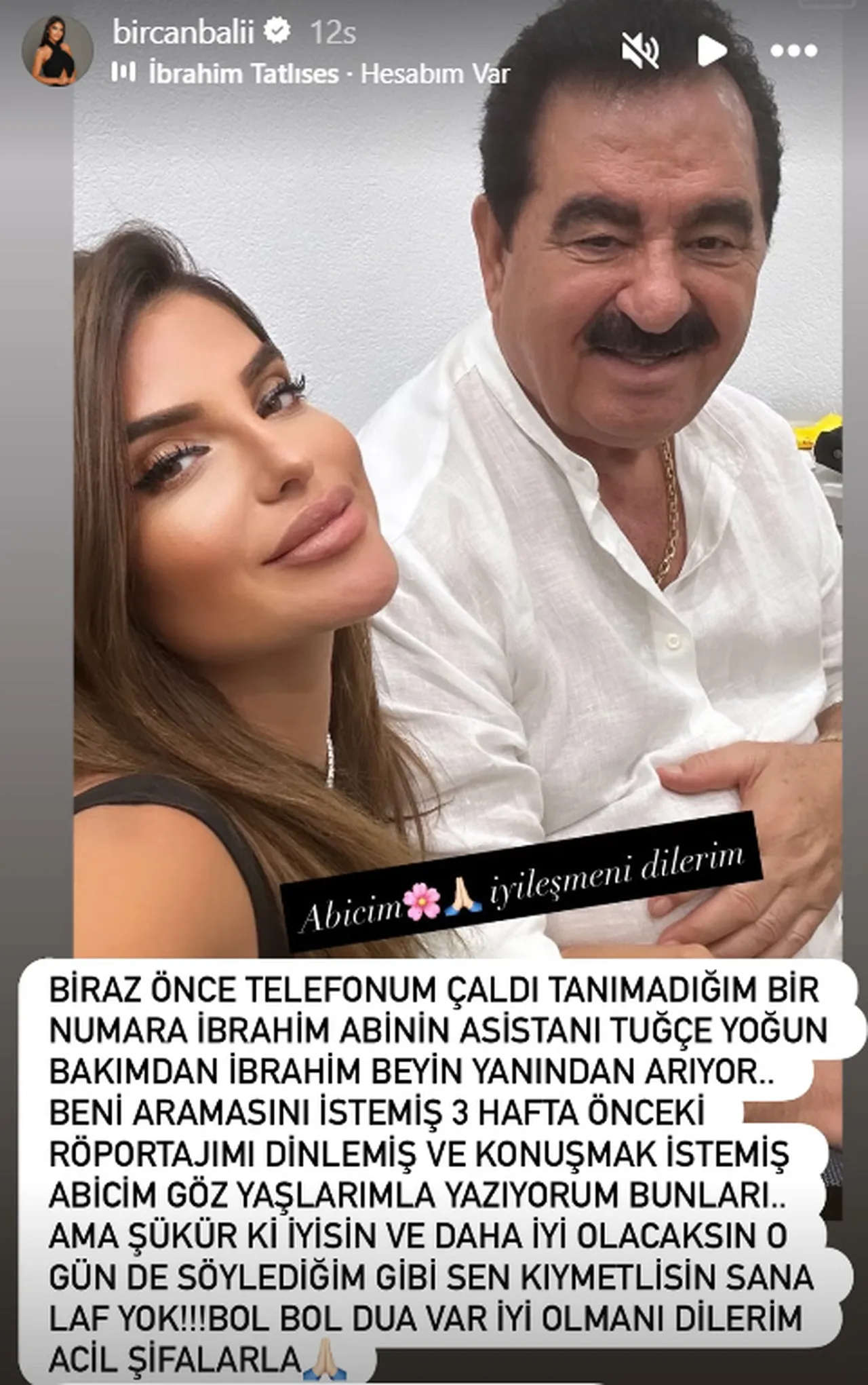 İbrahim Tatlıses’in son durumu… Yoğun bakımdan ünlü ismi aramış