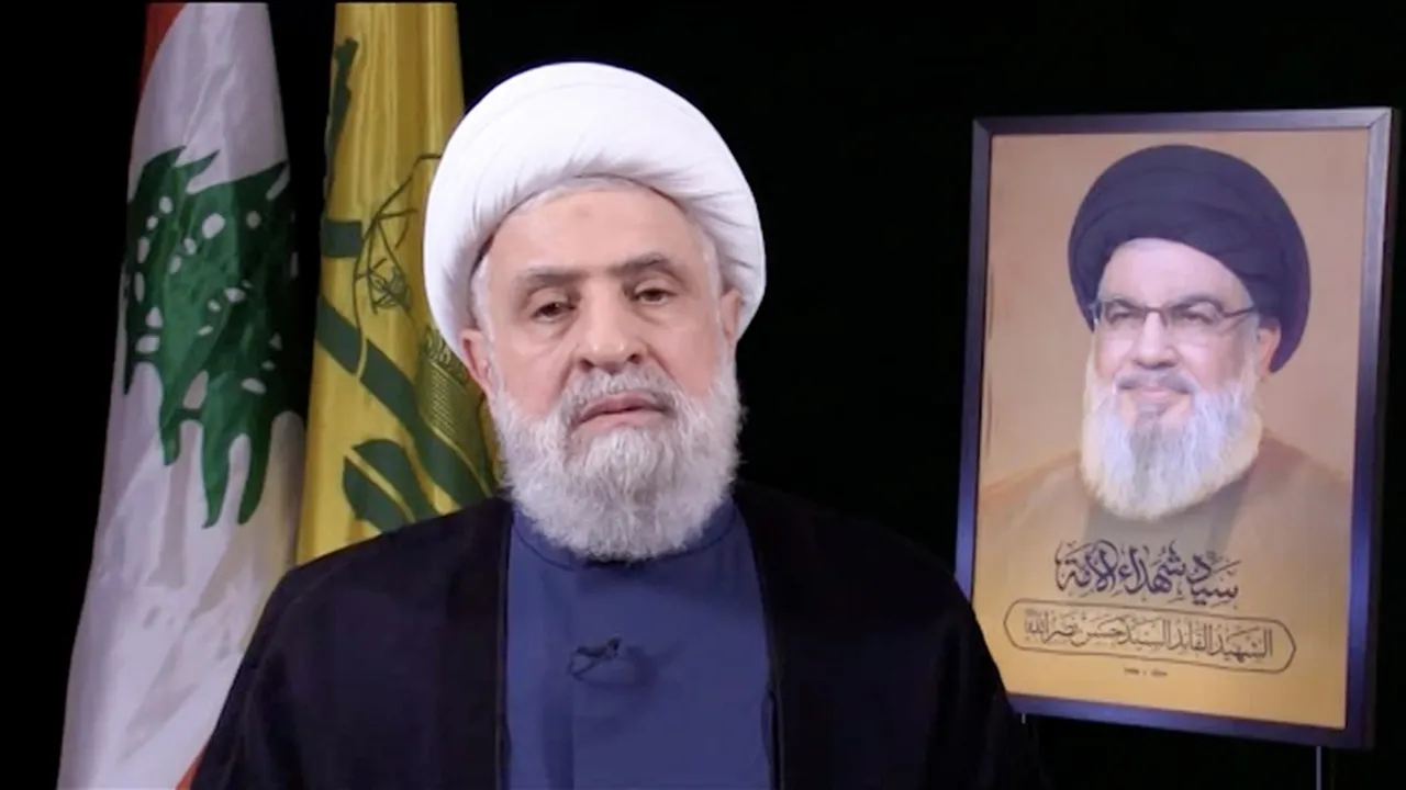 Hizbullah lideri Naim Kasım