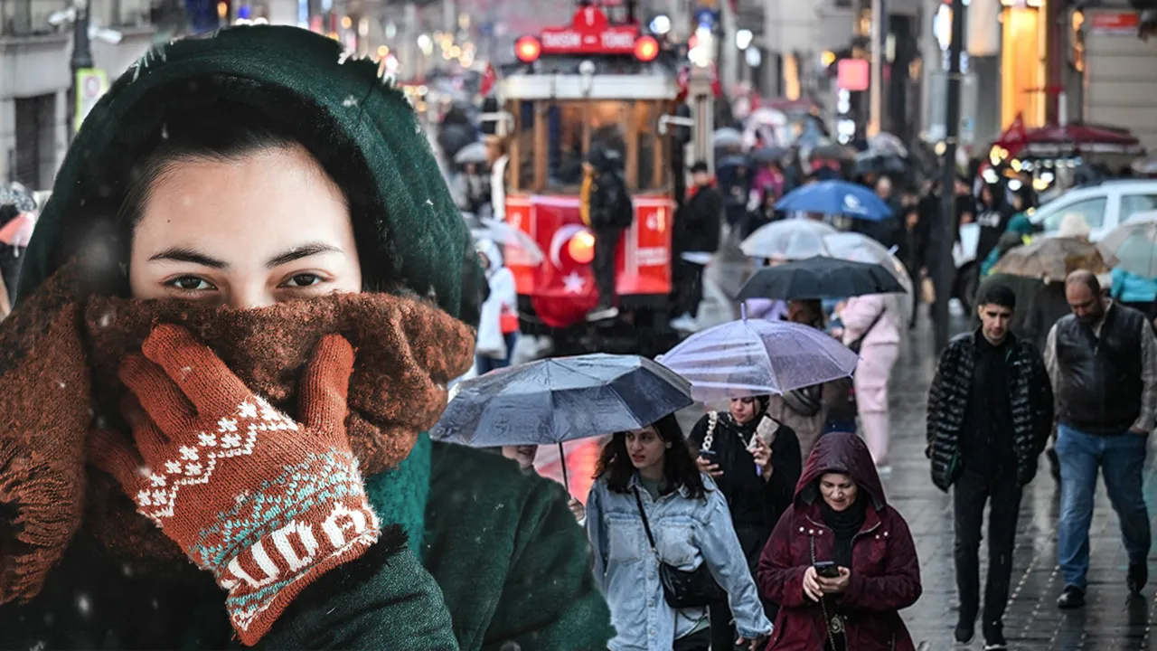 İstanbul'da sıcaklık 0 dereceye düşüyor, birçok kente kar geliyor! İşte saat saat, il il uyarılar
