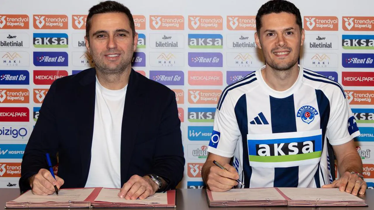 Kasımpaşa'dan kaptan Haris Hajradinovic'e yeni sözleşme: İmzalar atıldı