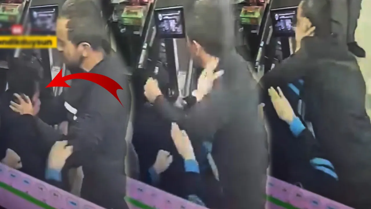 Markette poşet kavgası! Kadın kasiyeri yumruklayarak darbetti