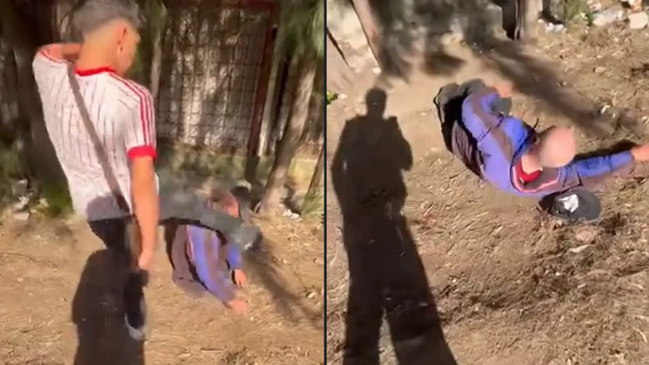 Bu nasıl vicdansızlık! Etkileşim için yaşlı adamı kayda alıp darp ettiler