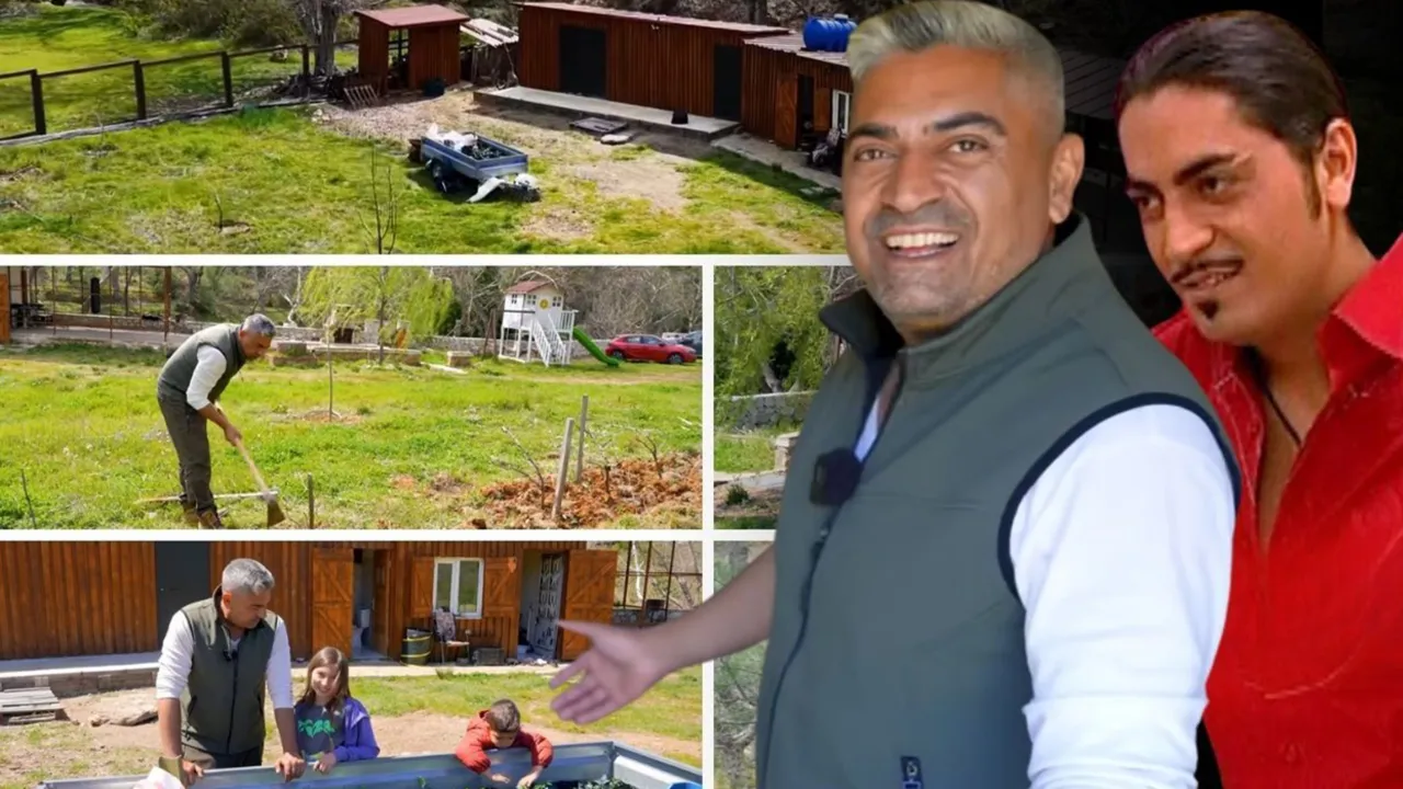 Bülent Polat şehir hayatını geride bıraktı… 6 dönümlük arazide elektrik yok, telefon çekmiyor