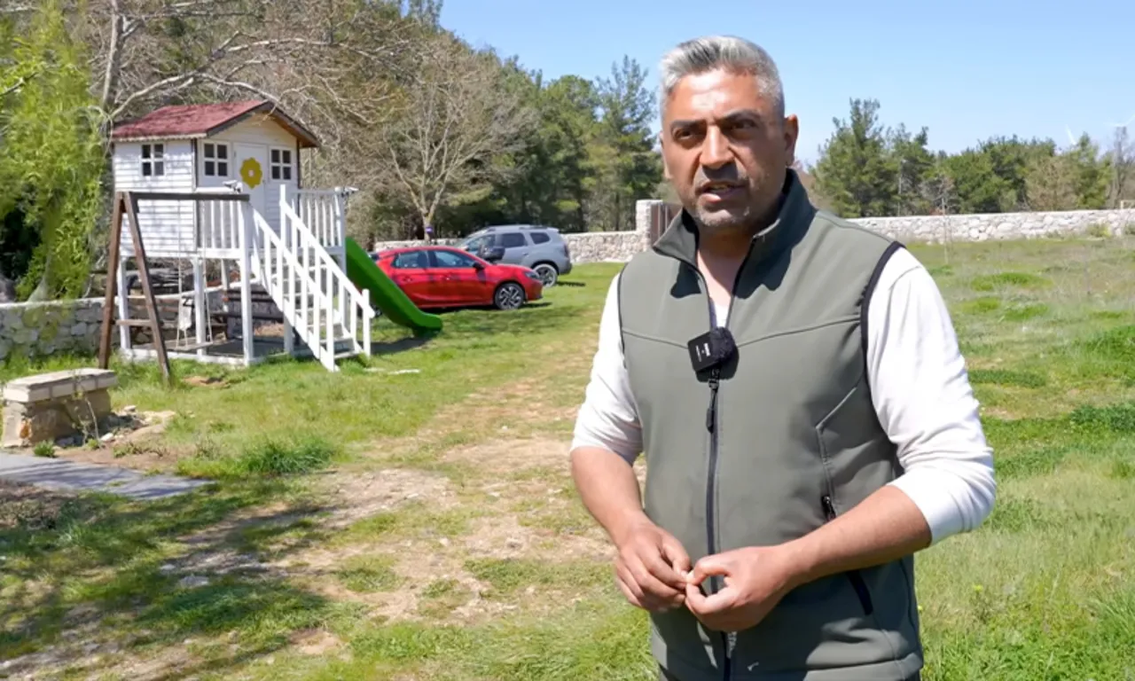Bülent Polat şehir hayatını bırakıp köye yerleşti… 6 dönümlük arazide elektrik yok, telefon çekmiyor