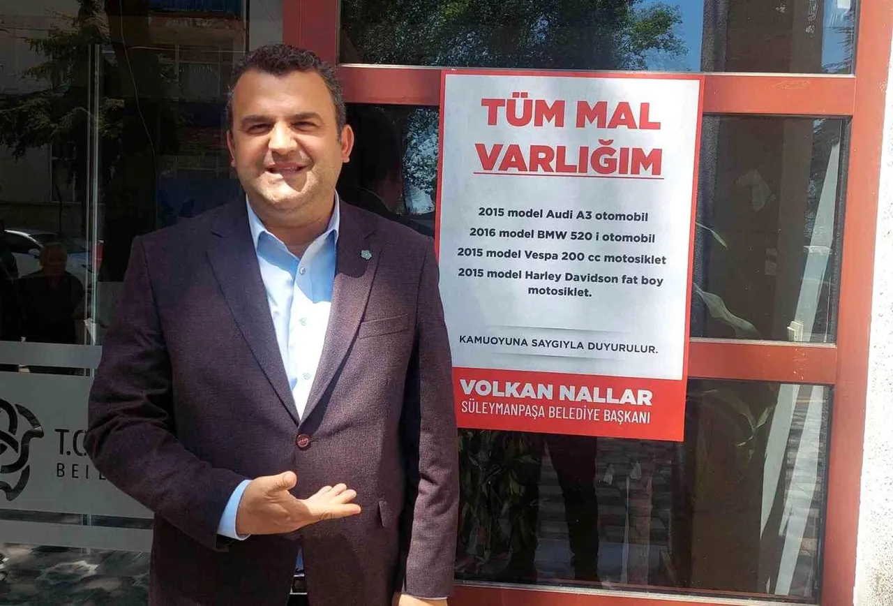 Süleymanpaşa Belediye Başkanı Volkan Nallar
