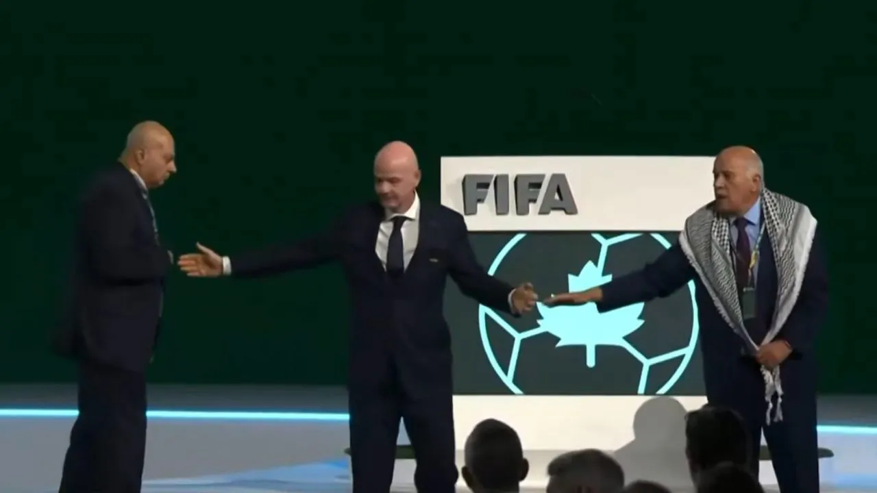 Dünya o 2 dakikaya kilitlendi: Filistin Futbol Federasyonu Başkanı'ndan FIFA'ya tarihi ders: Perde arkasını anlattı