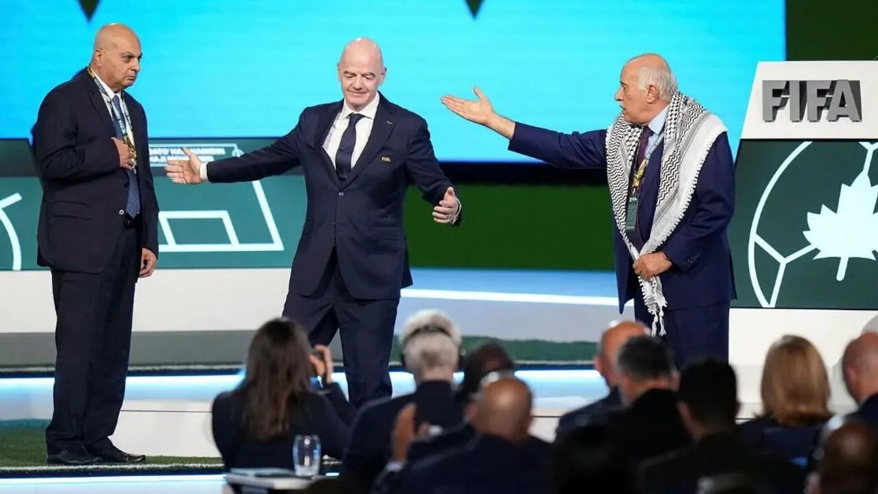 FİLİSTİN'DEN FIFA'YA TARİHİ DERS