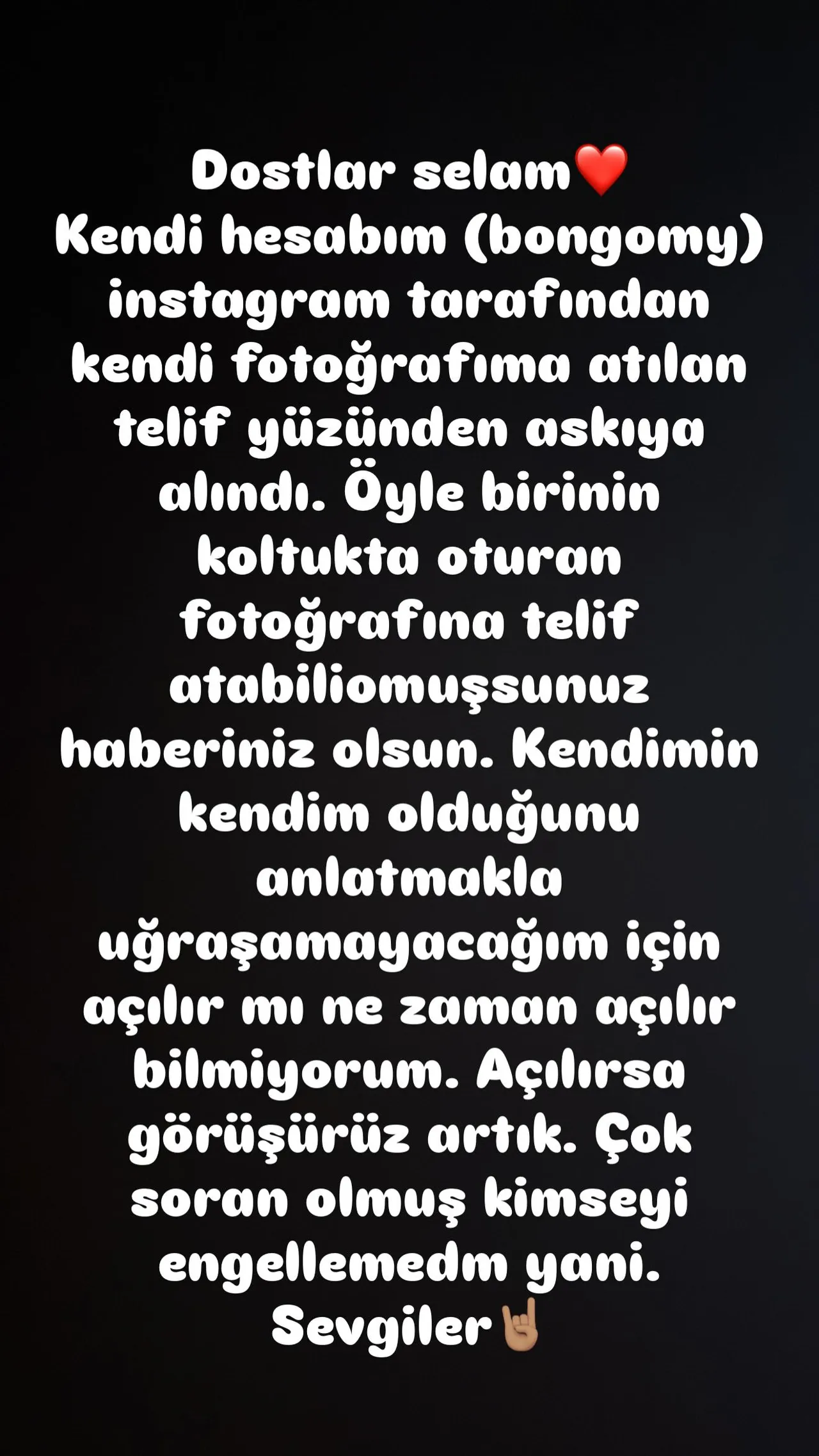 Giray Altınok’un Instagram hesabı kapatıldı! Nedenini açıklayıp sitem etti