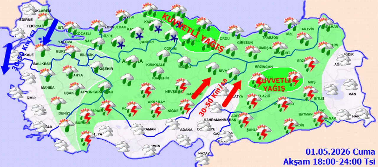 Hafta sonu hava nasıl olacak? 2-3 Mayıs hava durumu (İstanbul, Ankara, İzmir, Antalya, Bursa)