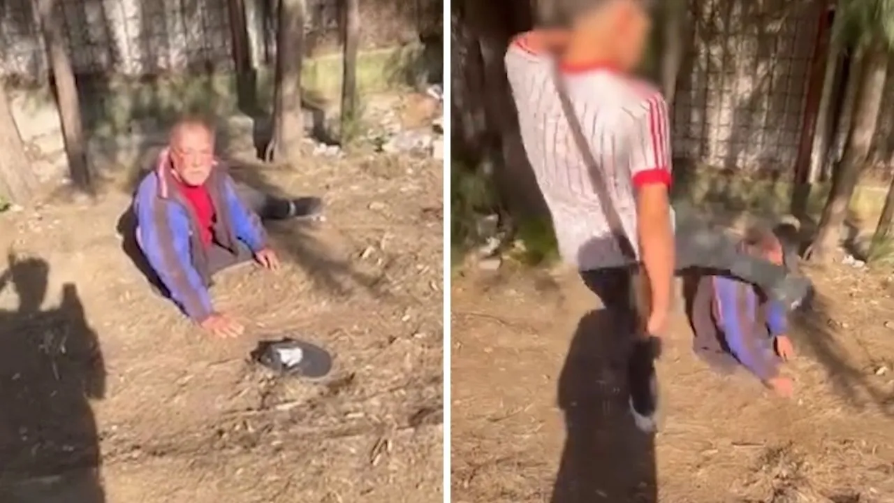 İzmir'de kan donduran saldırı! Sokakta uyuyan adamla dalga geçip yüzüne tekme attılar
