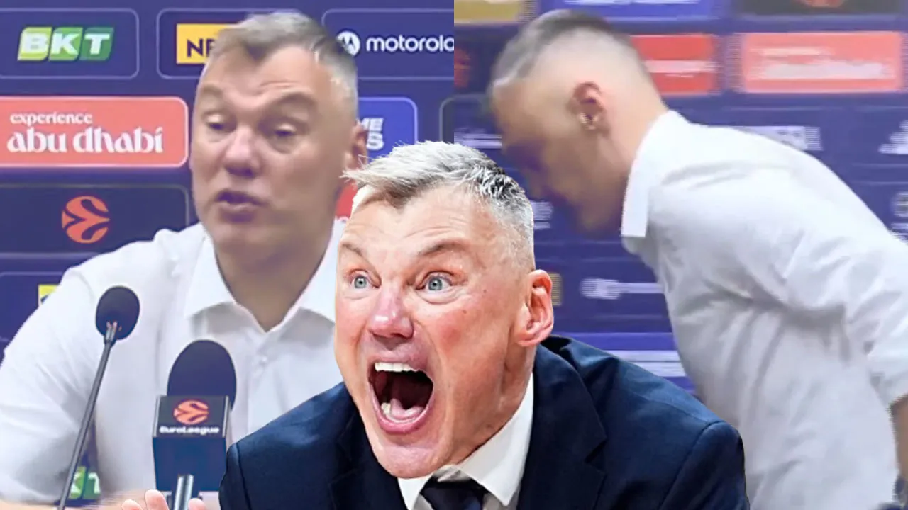 Jasikevicius soruya kızdı, toplantıyı terk etti: Saygısızlık!