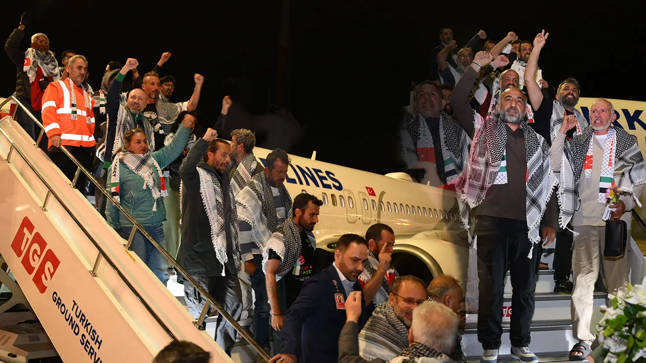 Sumud aktivistleri İstanbul'da! 