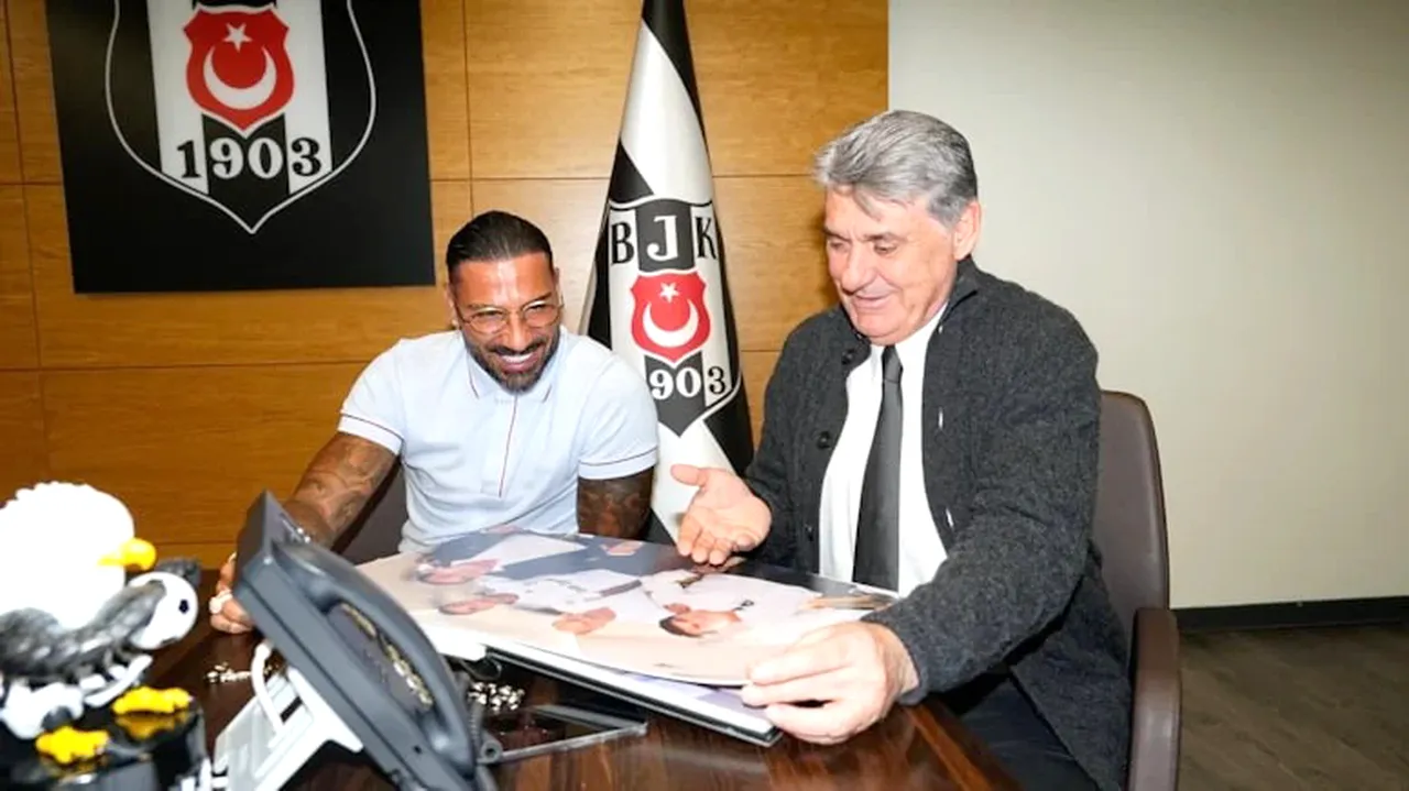 Ricardo Quaresma, kulübü ziyaret edip başkan Serdal Adalı ile görüştü.