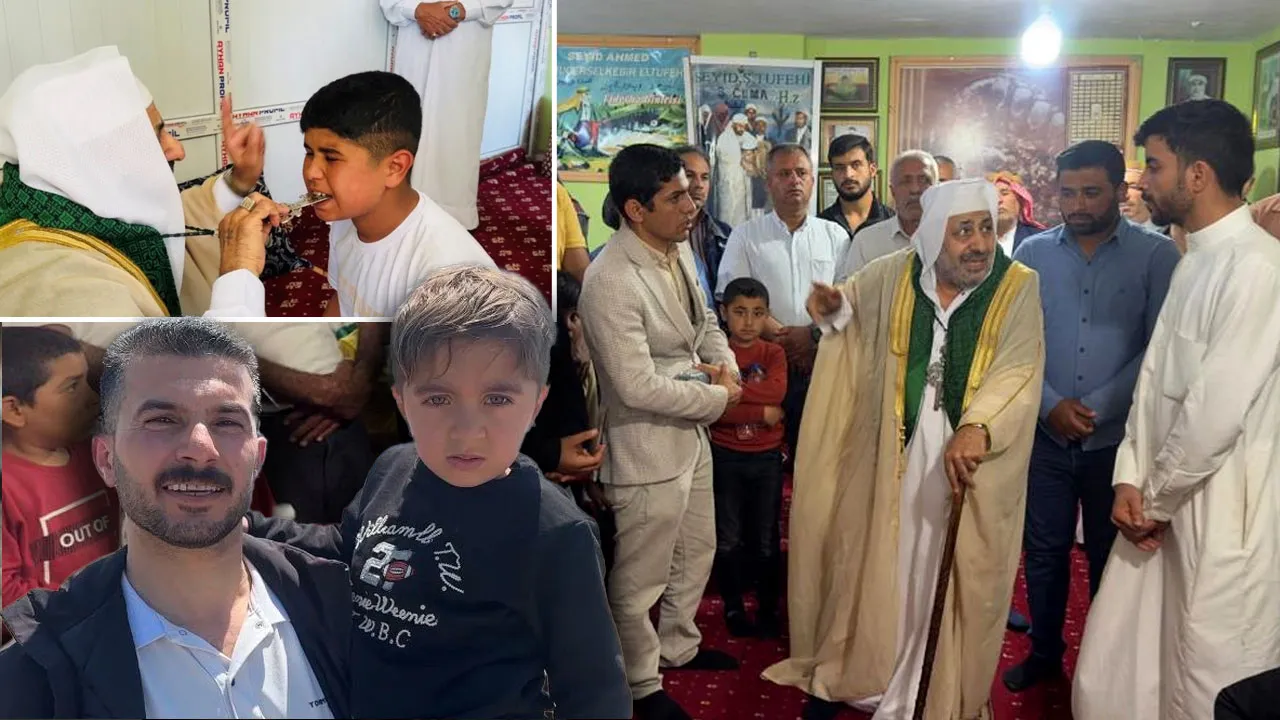 Anahtar tedavisi sosyal medyada viral oldu! Çocuğunu alan Viranşehir'e gitti