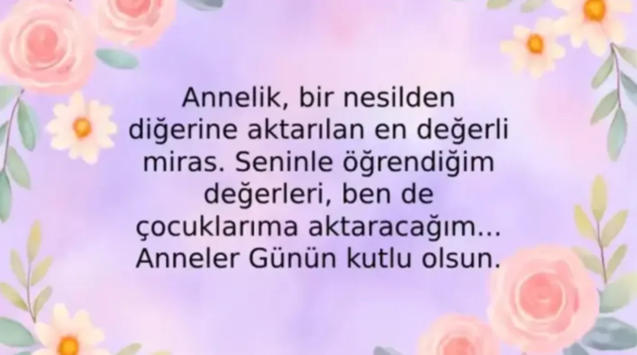 uzun anneler günü mesajları