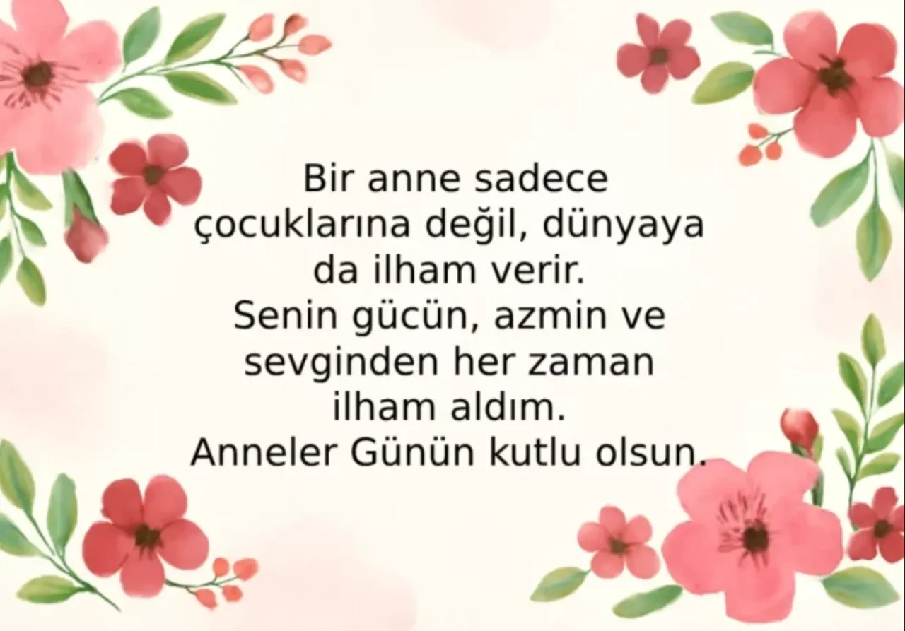 ANNEYE ANNELER GÜNÜ MESAJLARI