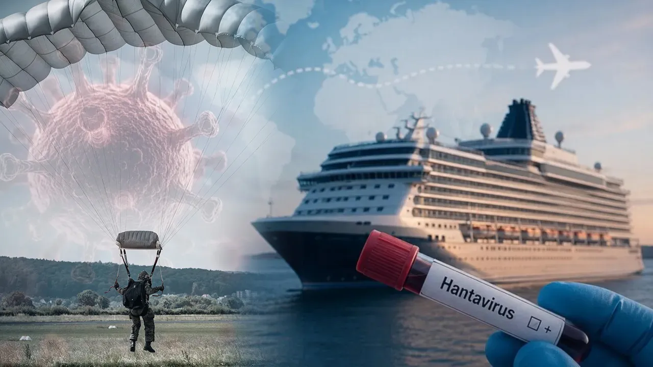 Dünyanın en uzak adasında hantavirüs alarmı! Askerler paraşütle indi
