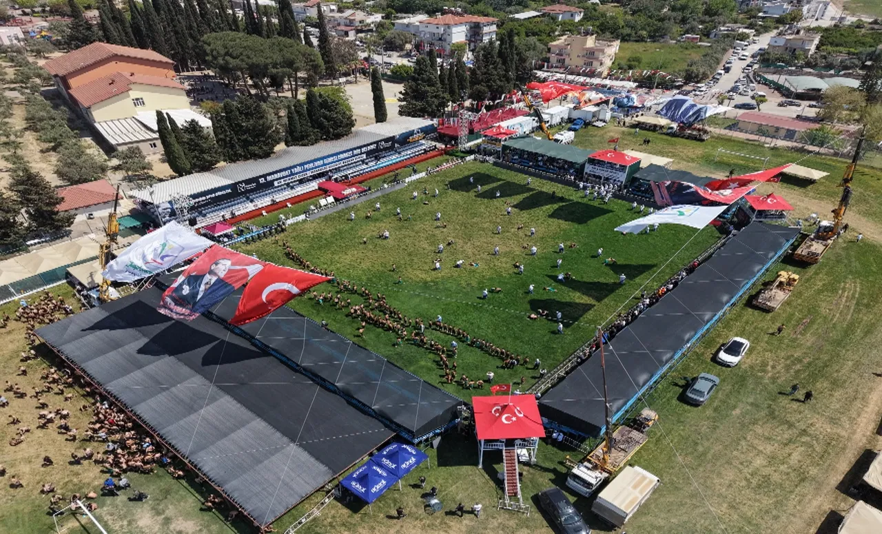 Manavgat Yağlı Güreşleri hangi kanalda, nerede izlenir? 13. Geleneksel Manavgat Yağlı Pehlivan Güreşleri devam ediyor