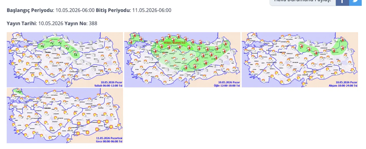 Meteorolojiden uyarı! Bu hafta yağmur var mı, yarın hava nasıl olacak?