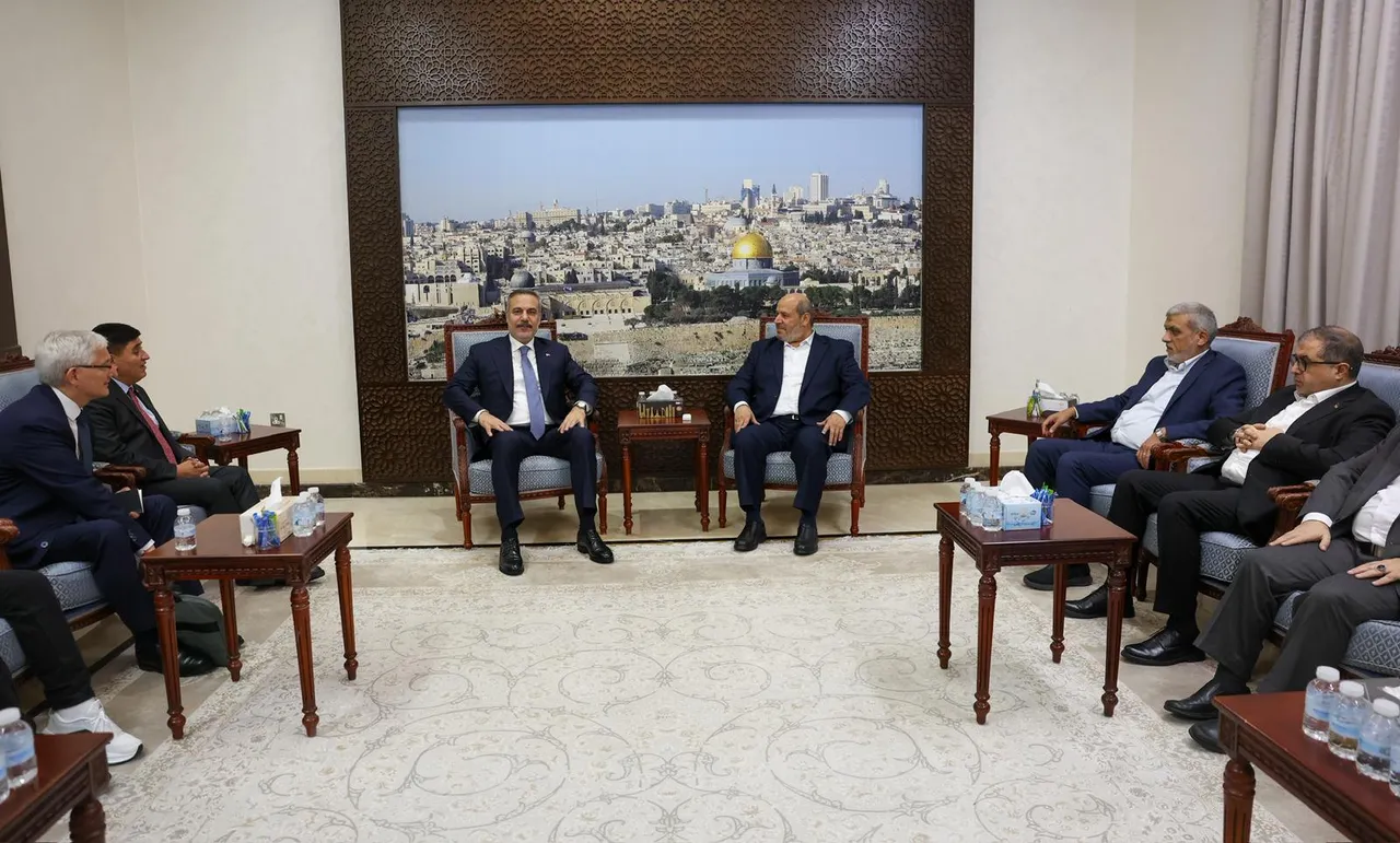 Bakan Fidan'dan Hamas Siyasi Büro Üyesi Hayye'ye taziye ziyareti