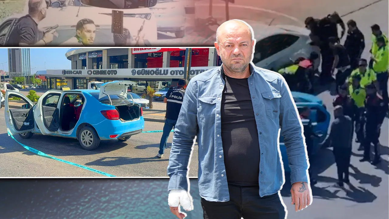 Gaziantep’te rehin alınan taksicinin yeni görüntüsü ortaya çıktı! ‘Cesur’ müdahale sonrası ilk kez konuştu 