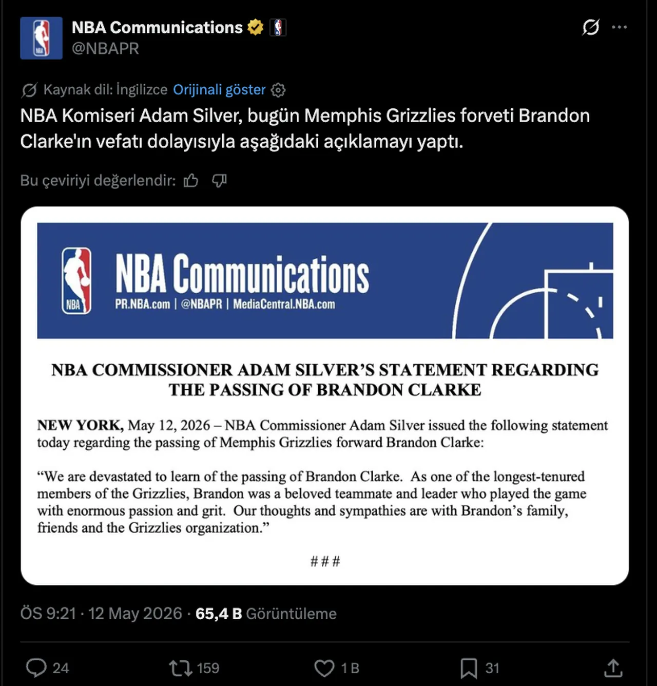 Brandon Clarke kimdir, neden öldü? NBA Memphis Grizzlies oyuncusu hayatını kaybetti