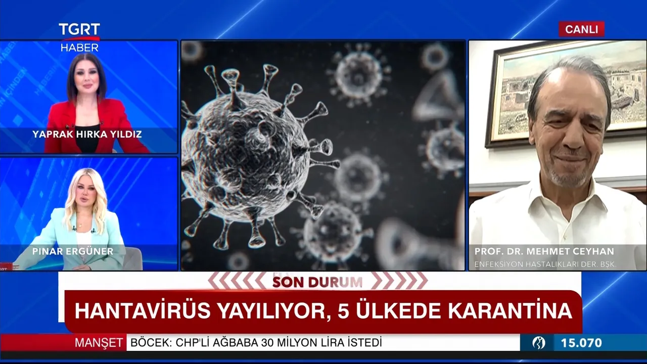 Pandemi kapıda mı, karantina yeterli mi? Mehmet Ceyhan'dan 'hantavirüs' açıklaması