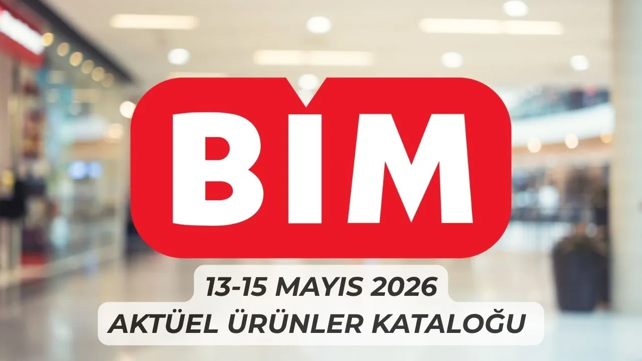 BİM aktüel ürünler kataloğu 13-15 Mayıs 2026! Bu hafta BİM'e neler geliyor?
