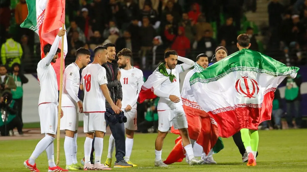 İran Milli Futbol Takımı için Tahran’da tören düzenlendi