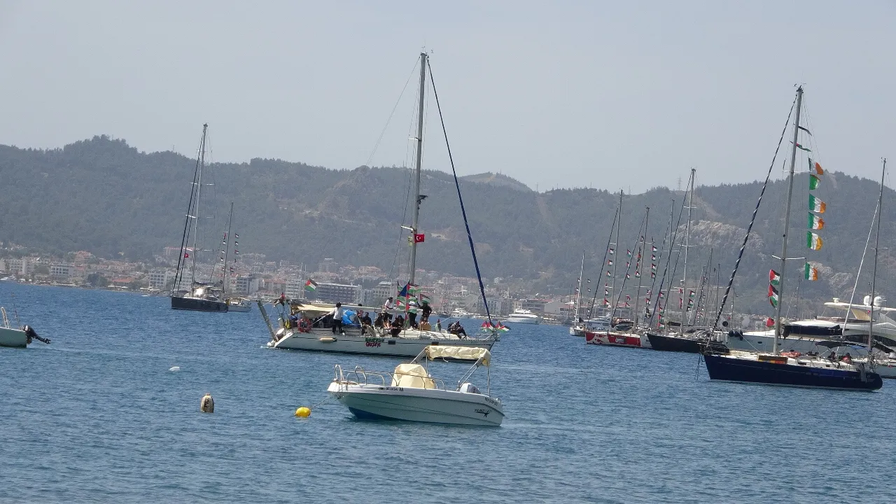 Marmaris'ten Gazze'ye insanlık umudu! Global Sumud filosu yola çıkıyor