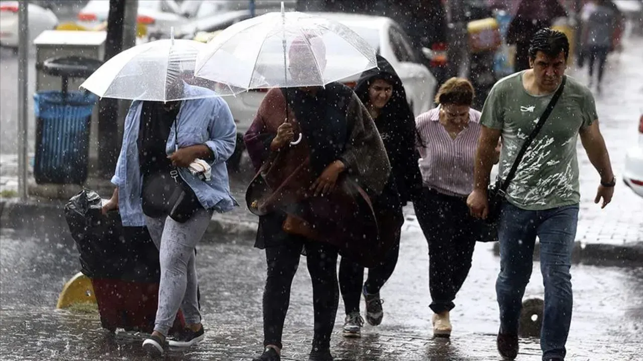 39 İLDE SAĞANAK YAĞIŞ!