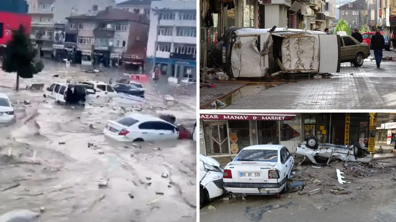 Samsun Havza'da selin faturası ağır oldu! Okullar da tatil... Felaketin boyutu gün ağarınca ortaya çıktı
