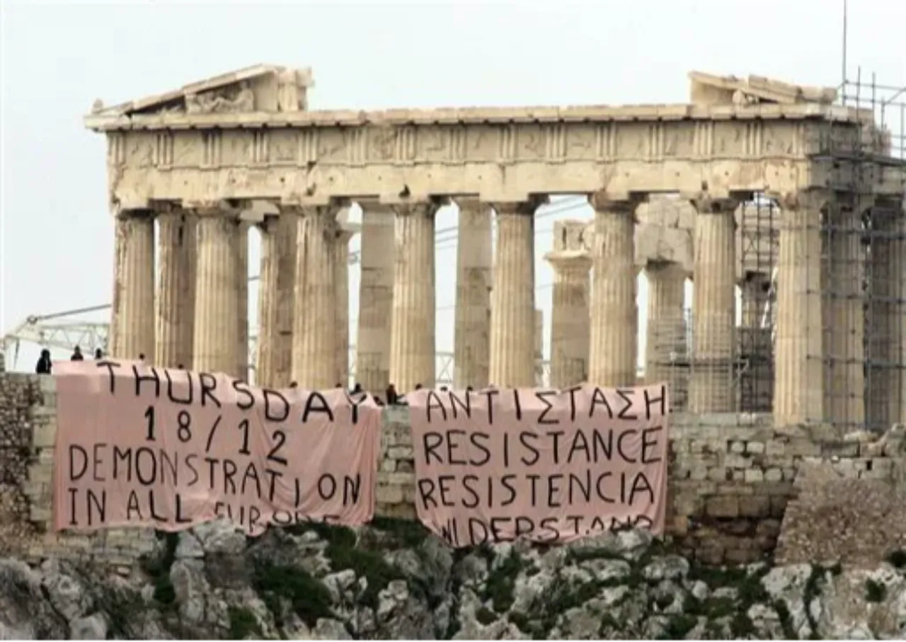 Yunanistan’ın borçları için Akropolis’i satmayı teklif ettiler!