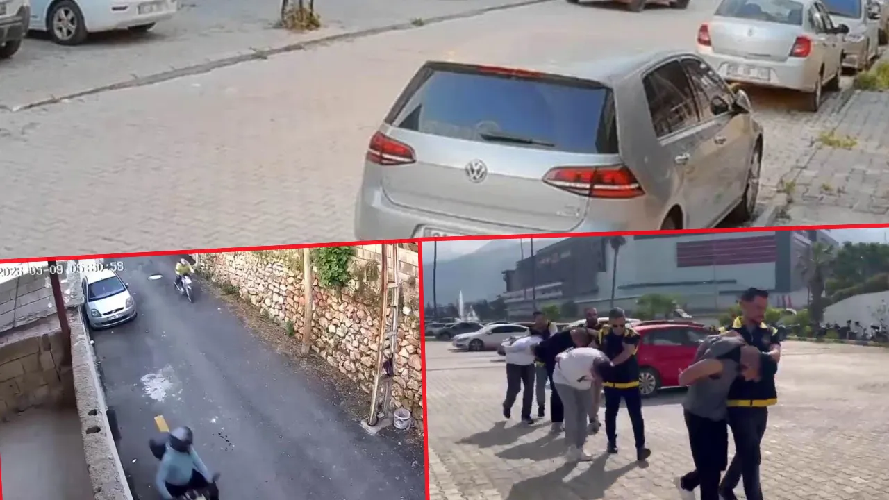 Film gibi hırsızlık: Otomobilin anahtarını evden çalıp aracı götürdüler